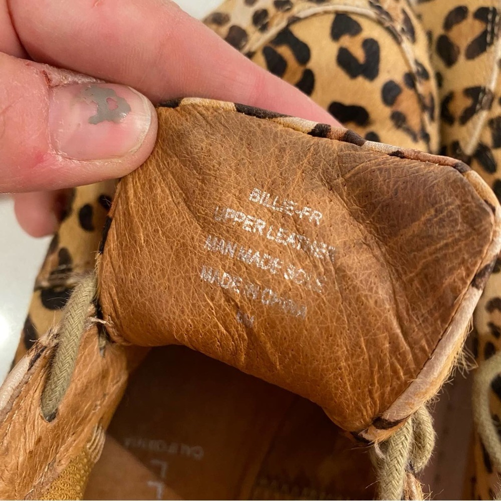 Jeffery Campbell Animal Print Sneaker Trainer Shoes sz 6 - Picture 7 of 8